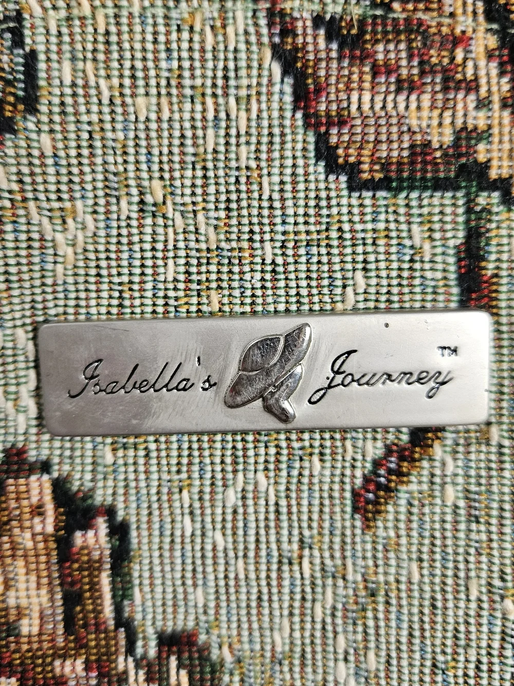 Isabella's Journey Wildwood Lodge Tapestry Cosmetic Bag